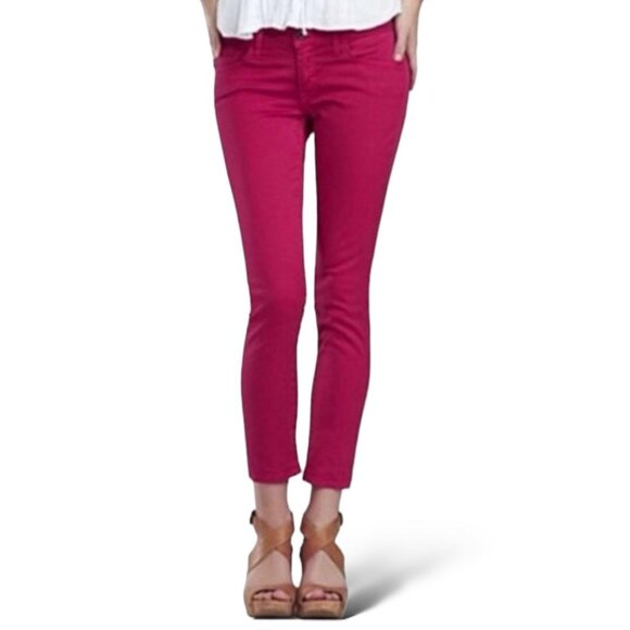 Lucky Brand Denim - Lucky Brand | Fuchsia Pink Charlie Denim Capri | Size 8/29